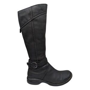 Merrell Captiva Leather Riding Boots Womens Black Waterproof Zip Up J69114 Sz 7